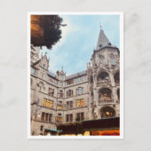 クリスマスマーケットミュンヘン，ドイツのはがき ポストカード (正面)