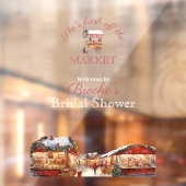 クリスマスマーケット鏡ウェルカムサインウィンドウにしがみつく ウィンドウサイン (シート2)