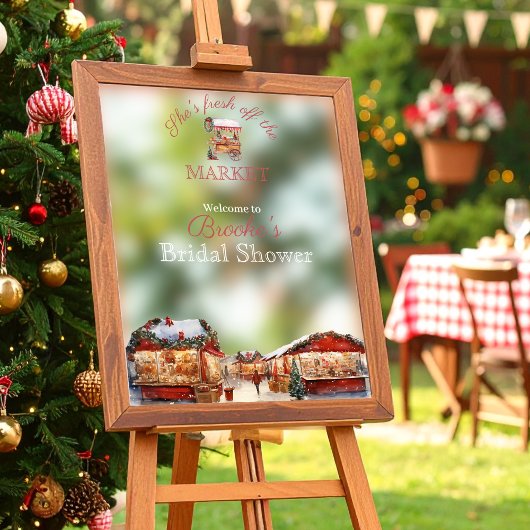 クリスマスマーケット鏡ウェルカムサインウィンドウにしがみつく ウィンドウサイン