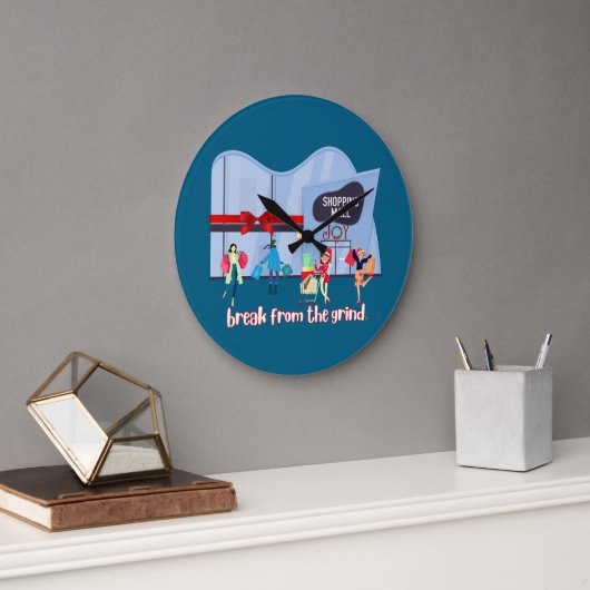 クリスマスマーケットBFTGクロック ラージ壁時計 (オフィス)