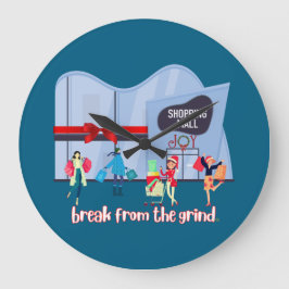 クリスマスマーケットBFTGクロック ラージ壁時計