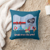 クリスマスマーケットBFTG Tシャツ クッション (ブランケット)