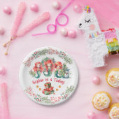 クリスマスマーメイド誕生日紙プレート ペーパープレート (パーティー)