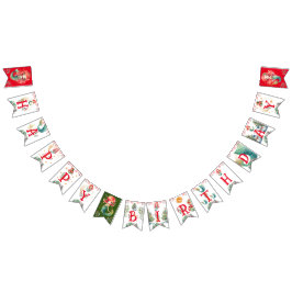 クリスマスマーメイド誕生日 バンティングフラッグ