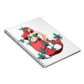 クリスマスマーメイド ノートブック (右側)