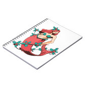 クリスマスマーメイド ノートブック (左側)