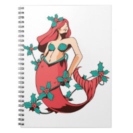 クリスマスマーメイド ノートブック