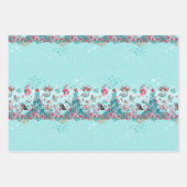 クリスマスマーメイド&フレンズ ラッピングペーパーシート (正面3)