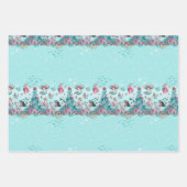 クリスマスマーメイド&フレンズ ラッピングペーパーシート (正面3)