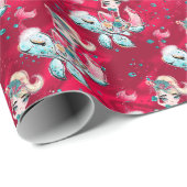 クリスマスマーメイド&フレンズ ラッピングペーパー (ロールコーナー)