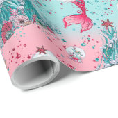 クリスマスマーメイド&フレンズ ラッピングペーパー (ロールコーナー)