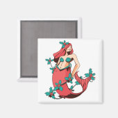 クリスマスマーメイド マグネット (正面/裏面)