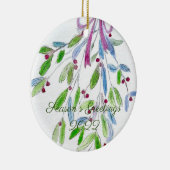 クリスマスミスタントセラミック装飾 セラミックオーナメント (右)