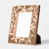 クリスマスミスタントーとベリー植物学 レーザー彫刻フレーム (左)