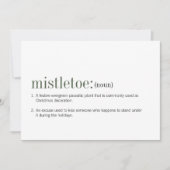 クリスマスミスタントーの定義 シーズンカード (正面)