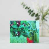 クリスマスミスタントーティール（緑がかった色）ホース シーズンポストカード (スタンド正面)