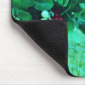 クリスマスミスタントーティール(緑がかった色)ホース マウスパッド (コーナー)