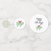 クリスマスミスタントーフェスティバルハッピーホリデーズキスミー コンフェッティ (正面)