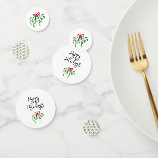 クリスマスミスタントーフェスティバルハッピーホリデーズキスミー コンフェッティ (グループ)