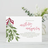 クリスマスミステレトーグリーンリーフォージホリデーパーティー 招待状 (スタンド正面)
