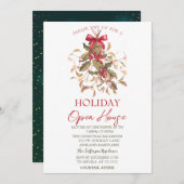 クリスマスミステレトーホリデイオープンハウス 招待状 (正面/裏面)