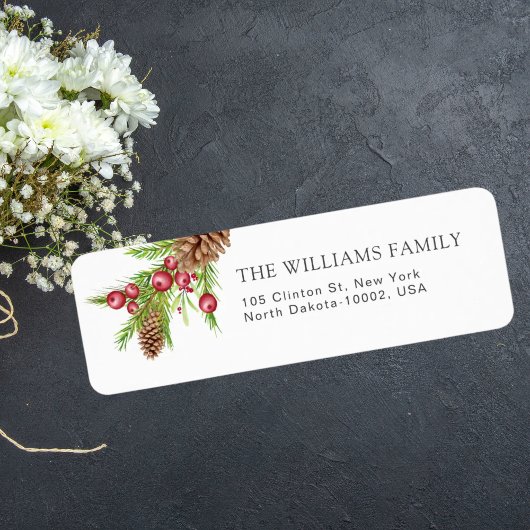 クリスマスミストレカスタムートーの家族の名前 ラベル