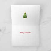 クリスマスミッテンの木 シーズンカード (内部)