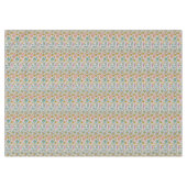 クリスマスミッドセンチュリーモダンオーナメント テーブルクロス (正面(横))