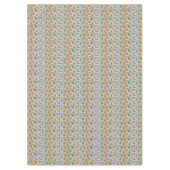 クリスマスミッドセンチュリーモダンオーナメント テーブルクロス (正面)