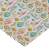 クリスマスミッドセンチュリーモダンオーナメント テーブルクロス (アングル)