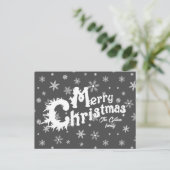 クリスマスミニマル ポストカード (スタンド正面)