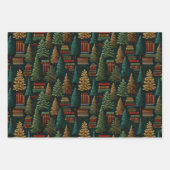 クリスマスミメリーックスラッピング紙 ラッピングペーパーシート (正面3)