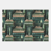 クリスマスミメリーックスラッピング紙 ラッピングペーパーシート (正面2)