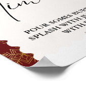 クリスマスミモサバーサインファミリーブランチ ポスター (角)