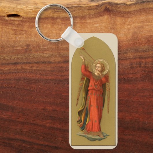 クリスマスミュージシャンエンジェルス,ヴィンテージルネッサンス キーホルダー (正面)