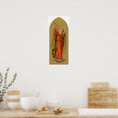 クリスマスミュージシャンエンジェルス,ヴィンテージルネッサンス ポスター (キッチン)