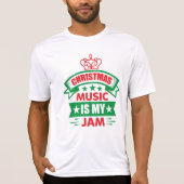 クリスマスミュージックはMy Jam-86254 Tシャツ (正面)