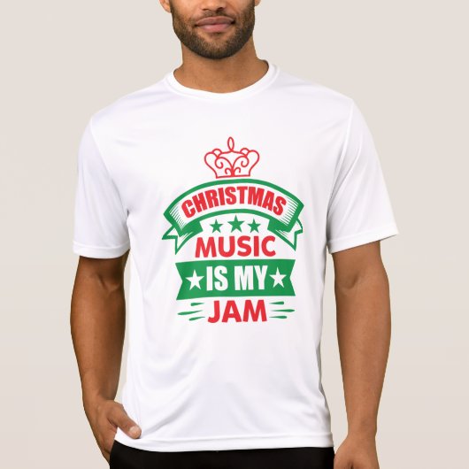クリスマスミュージックはMy Jam-86254 Tシャツ (正面)