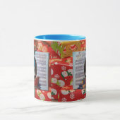 クリスマスミュージックブックコーヒーマグ(カップ) マグカップ (中央)