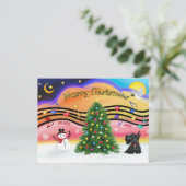 クリスマスミュージック2 – スコティッシュテリア12 シーズンポストカード (スタンド正面)