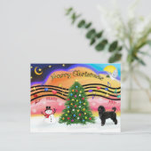 クリスマスミュージック2 -ポルトガルの水犬2 シーズンポストカード (スタンド正面)