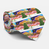 クリスマスミュージック2 - Borszi ネクタイ (ロール)