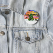 クリスマスミュージック2 - Dachshunds (2) 缶バッジ (インサイチュ)