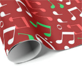 クリスマスミュージック ラッピングペーパー (ロールコーナー)