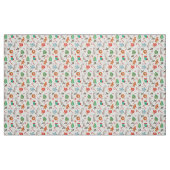 クリスマスミルクとクッキー ファブリック (ファットクウォーター)