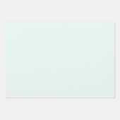 クリスマスミントパインコーンブランチオーナメント ラッピングペーパーシート (正面2)