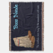 クリスマスムークルクス スローブランケット (正面縦)