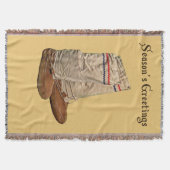 クリスマスムークルクス スローブランケット (正面)