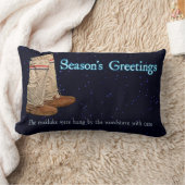 クリスマスムークルクス ランバークッション (ブランケット)