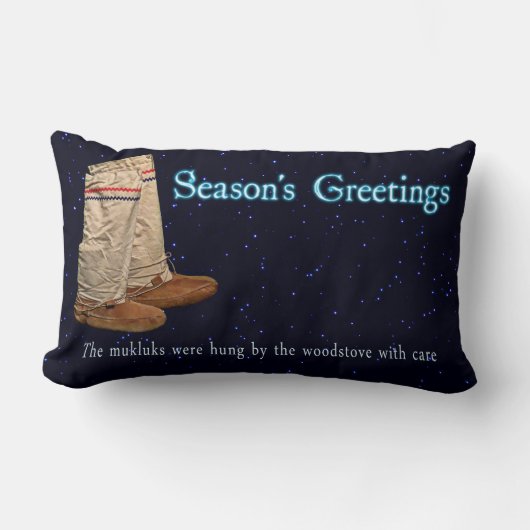 クリスマスムークルクス ランバークッション (正面)